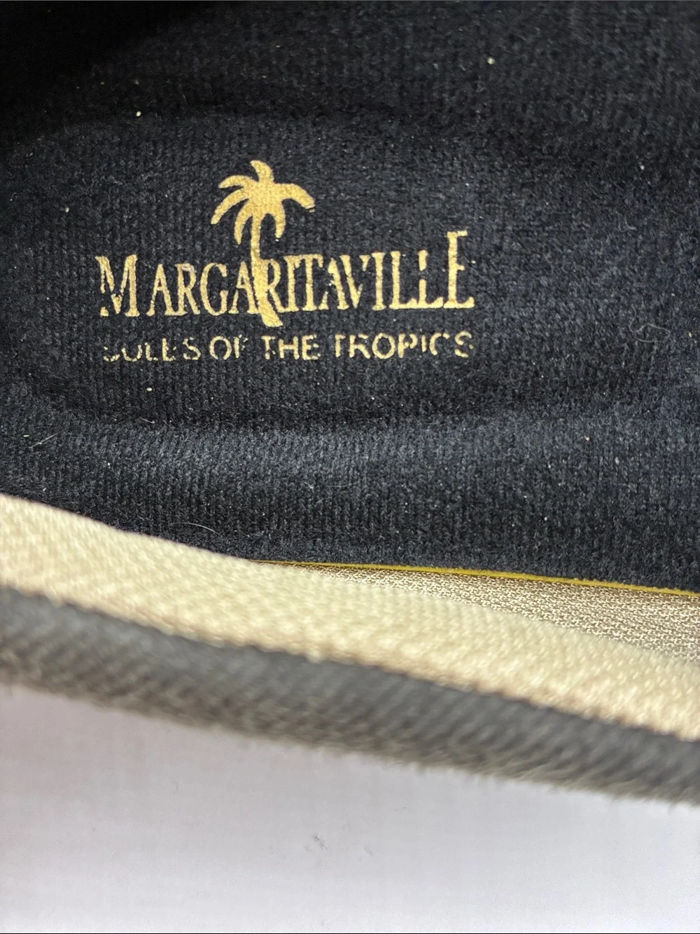 MARGARITAVILLE SOLES OF THE TROPICS  MENS DENIM SPORTY / COMFY LOAFER
